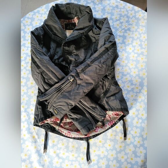 XS Women's Diesel Jacket Black - Picture 2 of 5